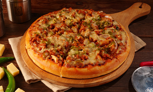 SUPREME CHICKEN KHEEMA PIZZA